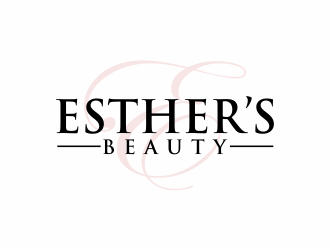 Esther’s Beauty  logo design by eagerly