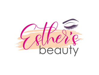 Esther’s Beauty  logo design by Jhonb