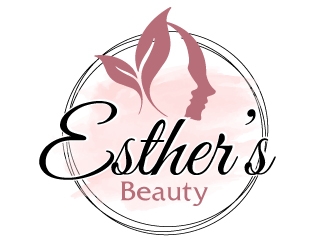 Esther’s Beauty  logo design by AamirKhan