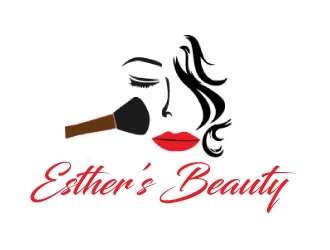 Esther’s Beauty  logo design by AamirKhan