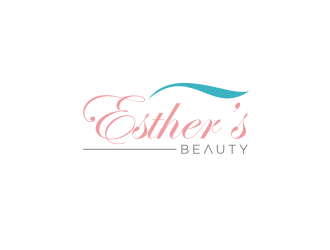 Esther’s Beauty  logo design by clayjensen