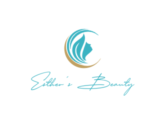 Esther’s Beauty  logo design by clayjensen