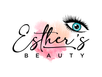 Esther’s Beauty  logo design by GemahRipah
