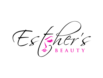 Esther’s Beauty  logo design by scolessi
