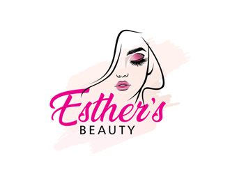 Esther’s Beauty  logo design by ingepro