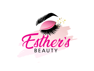 Esther’s Beauty  logo design by ingepro