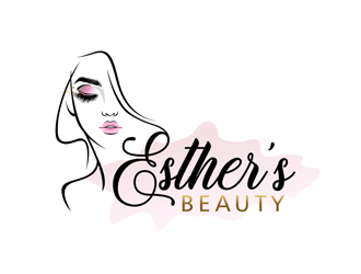 Esther’s Beauty  logo design by ingepro