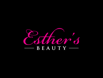 Esther’s Beauty  logo design by lexipej