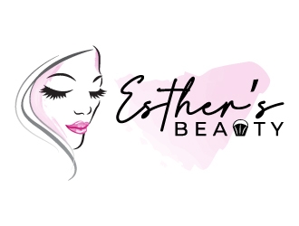 Esther’s Beauty  logo design by MonkDesign