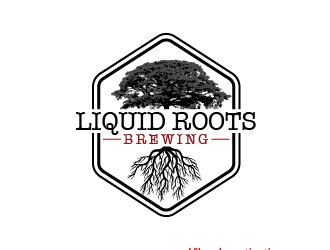 Liquid Roots Brewing  logo design by cybil