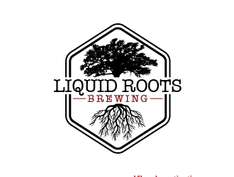 Liquid Roots Brewing  logo design by cybil