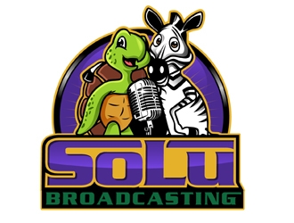 SoLu Broadcasting logo design by DreamLogoDesign