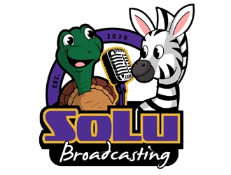 SoLu Broadcasting logo design by DreamLogoDesign