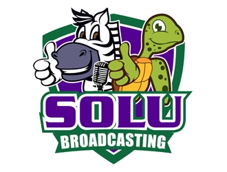 SoLu Broadcasting logo design by DreamLogoDesign