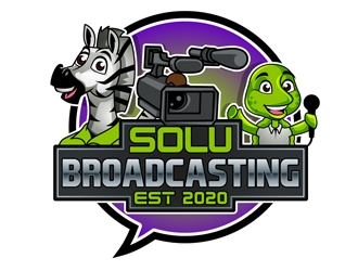 SoLu Broadcasting logo design by DreamLogoDesign