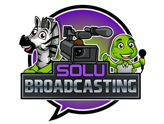 SoLu Broadcasting logo design by DreamLogoDesign