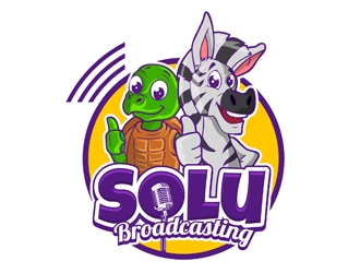 SoLu Broadcasting logo design by DreamLogoDesign