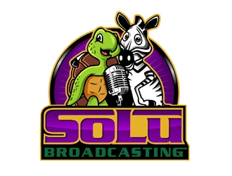 SoLu Broadcasting logo design by DreamLogoDesign