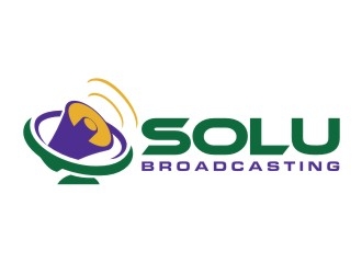 SoLu Broadcasting logo design by maspion