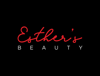 Esther’s Beauty  logo design by afra_art