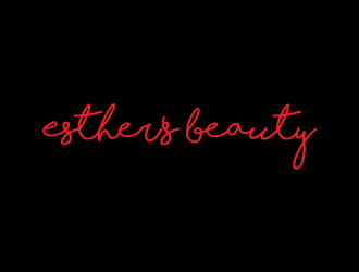 Esther’s Beauty  logo design by afra_art