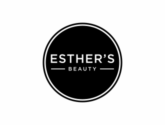 Esther’s Beauty  logo design by menanagan