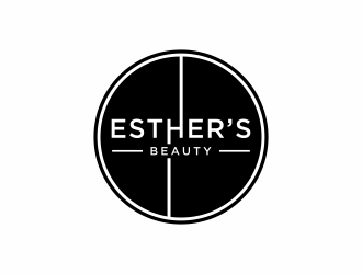 Esther’s Beauty  logo design by menanagan