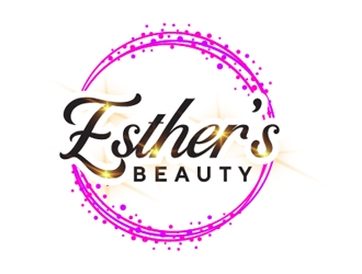 Esther’s Beauty  logo design by Roma