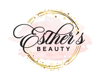 Esther’s Beauty  logo design by Roma