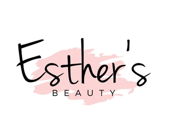 Esther’s Beauty  logo design by gilkkj