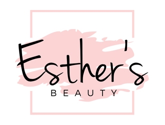 Esther’s Beauty  logo design by gilkkj