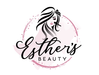 Esther’s Beauty  logo design by jaize