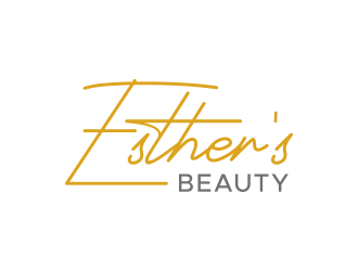 Esther’s Beauty  logo design by lexipej