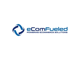 eComFueled ... tagline ... Powering eCommerce Solutions logo design by Creativeminds
