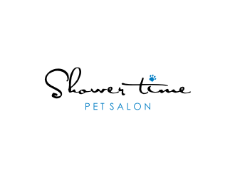 Shower time pet salon logo design by asyqh