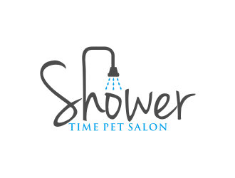 Shower time pet salon logo design by logitec