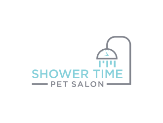 Shower time pet salon logo design by checx