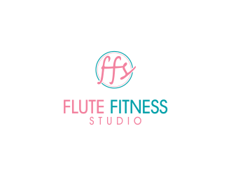 Flute Fitness Studio logo design by oke2angconcept