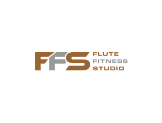 Flute Fitness Studio logo design by bricton