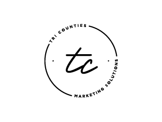 Tri Counties Marketing Solutions logo design by Lovoos