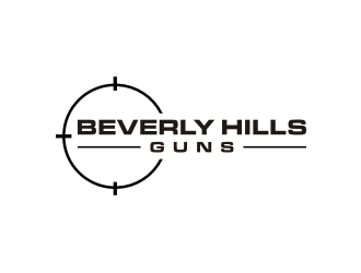 BEVERLY HILLS GUNS logo design by Franky.