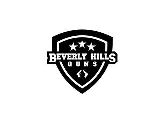 BEVERLY HILLS GUNS logo design by icha_icha