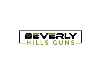 BEVERLY HILLS GUNS logo design by aryamaity