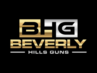 BEVERLY HILLS GUNS logo design by p0peye