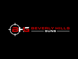 BEVERLY HILLS GUNS logo design by checx