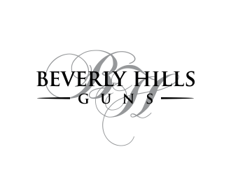 BEVERLY HILLS GUNS logo design by oke2angconcept