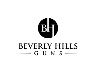 BEVERLY HILLS GUNS logo design by oke2angconcept