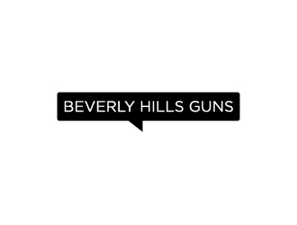 BEVERLY HILLS GUNS logo design by serdadu
