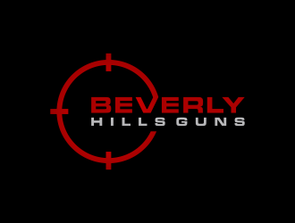 BEVERLY HILLS GUNS logo design by BlessedArt