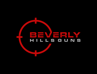 BEVERLY HILLS GUNS logo design by BlessedArt